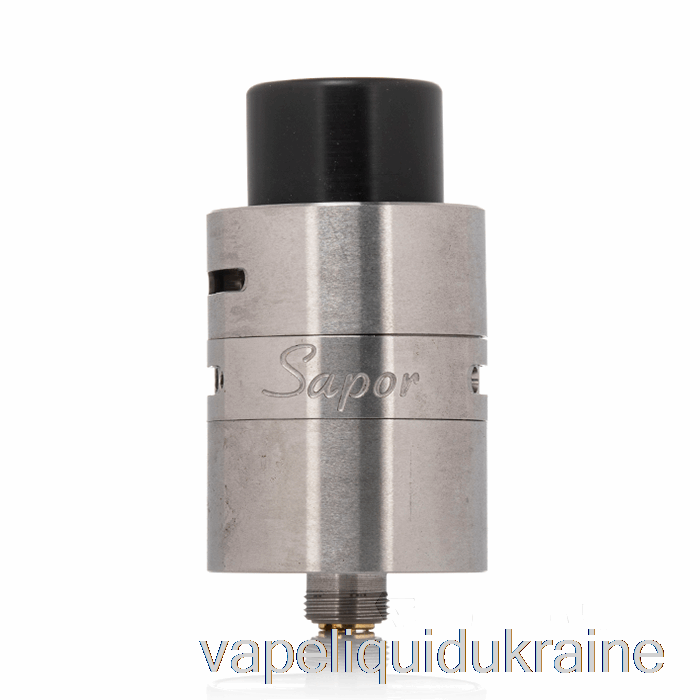 Vape Liquid Ukraine Sapor V2 RDA by Wotofo - 22/25mm Two-Post 25mm Version - Black